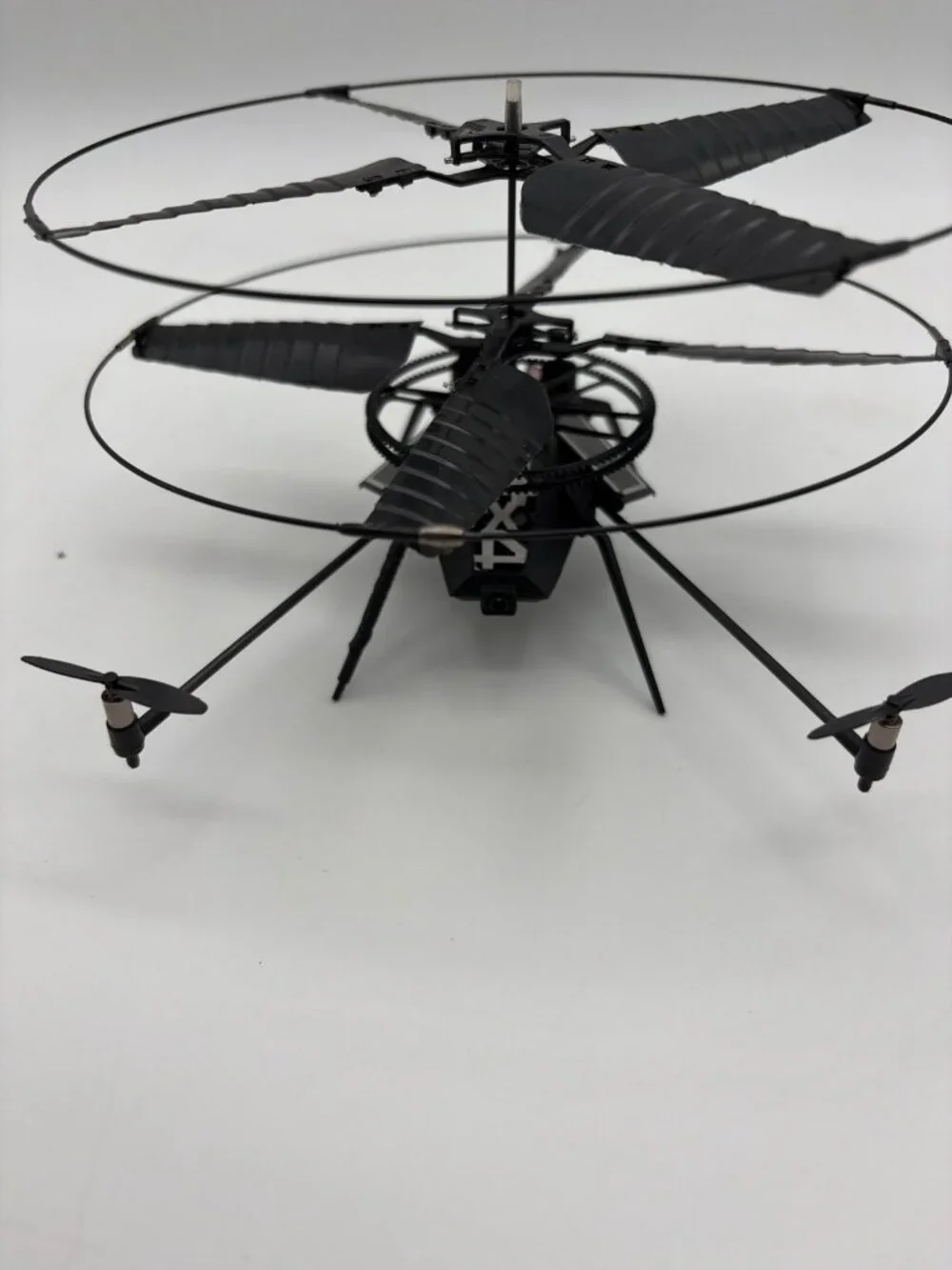 BladeRunner Micro Mosquito 4x4 Electric RC Helicopter 4-Channel Tested Working